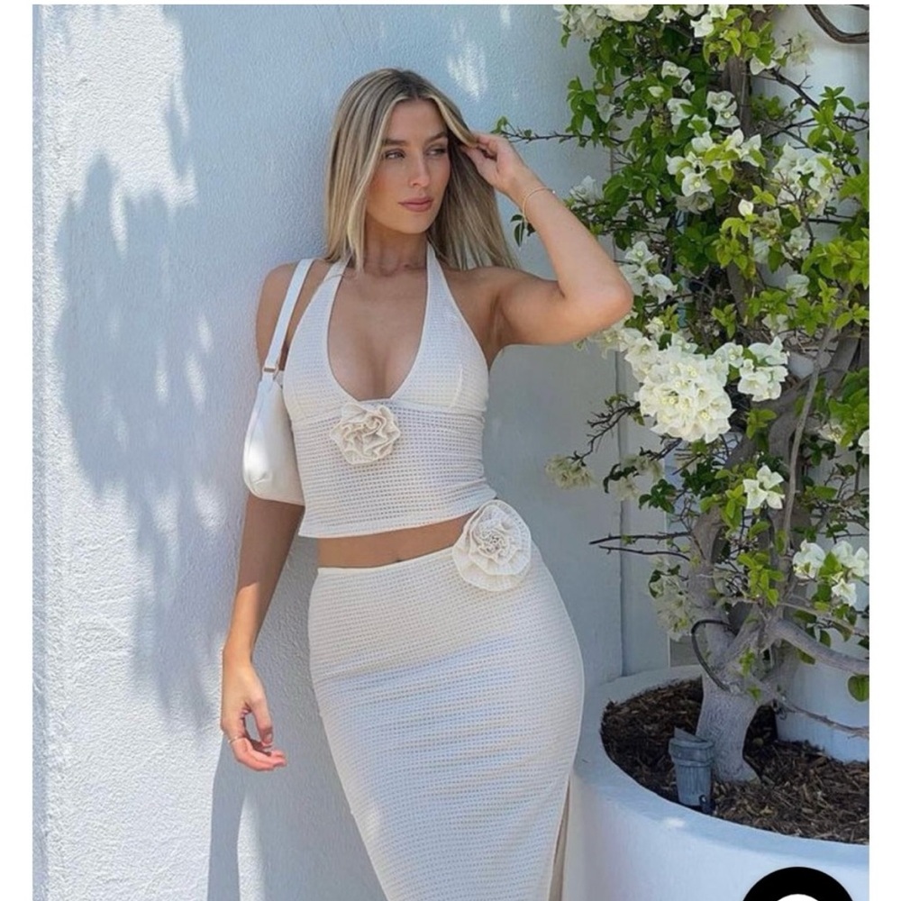 NWOT White Fox Endless Beginnings Skirt Set